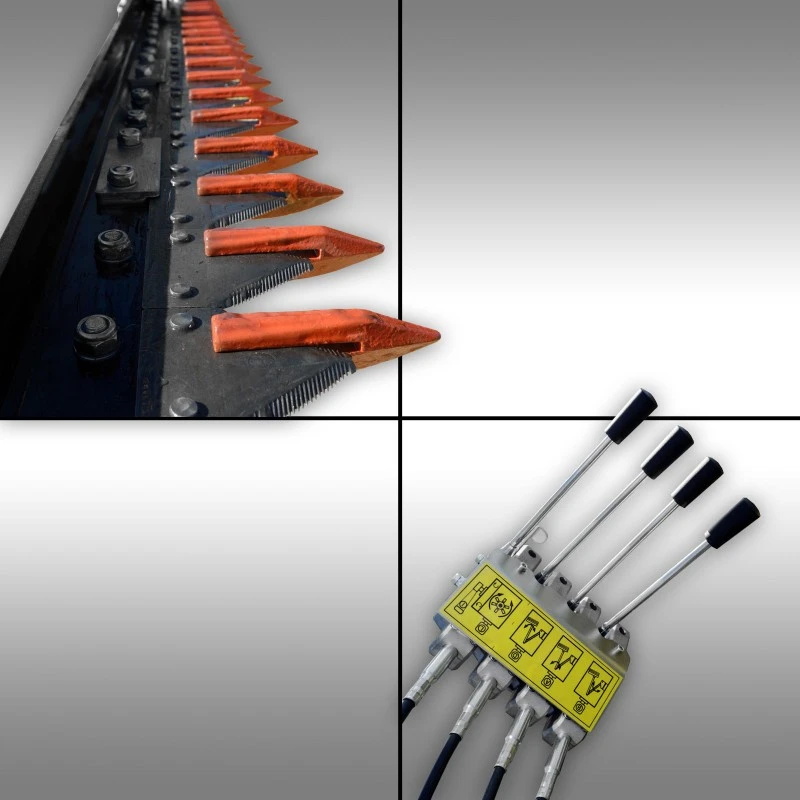 Jansen HMB-180 Hydraulische Maaibalk Bermmaaier, Heggenschaar 8 Jansen HMB-180 Hydraulische Maaibalk Bermmaaier, Heggenschaar - Afbeelding 6