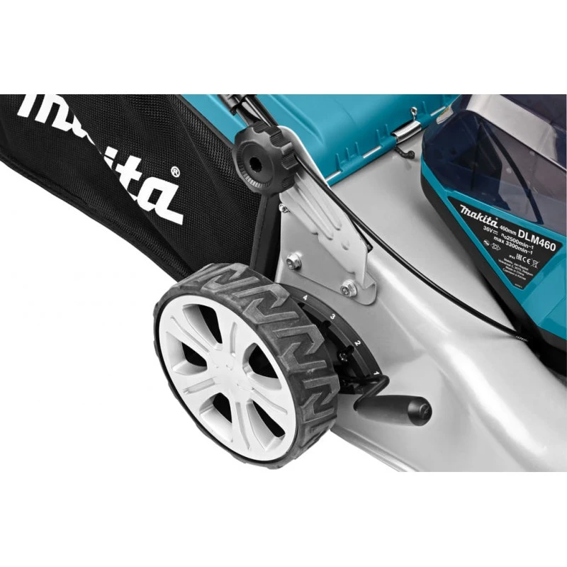 Makita 2x18v Grasmaaier 46cm DLM460PT2 Met Accu En Lader 6 Makita 2x18v Grasmaaier 46cm DLM460PT2 Met Accu En Lader - Afbeelding 4
