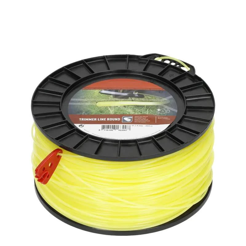 Maaidraad Geel Ø2.4 Mm 264 Meter Rond 3 Maaidraad Geel Ø2.4 Mm 264 Meter Rond